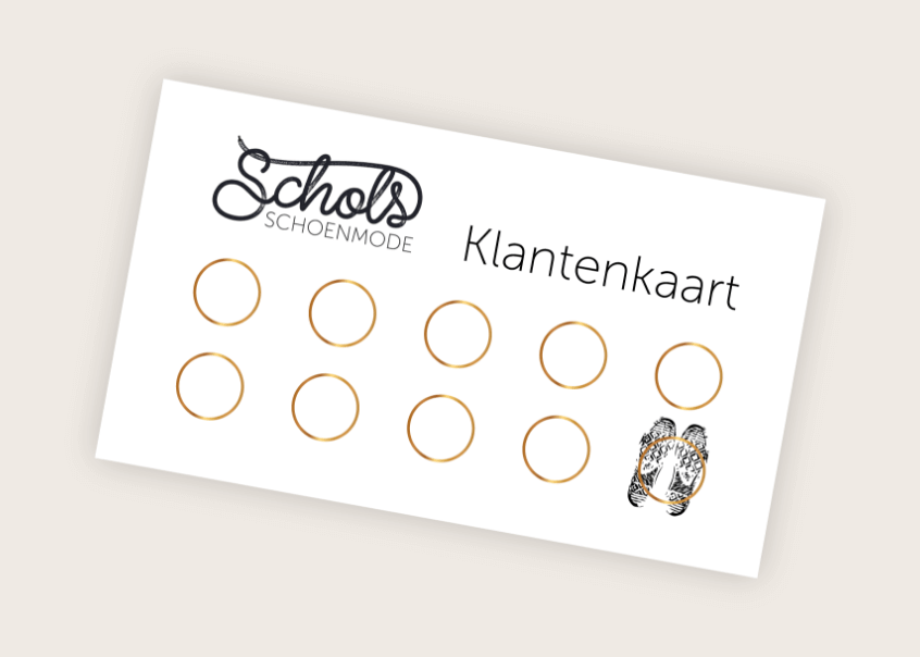 Voordeel en acties klantenkaart